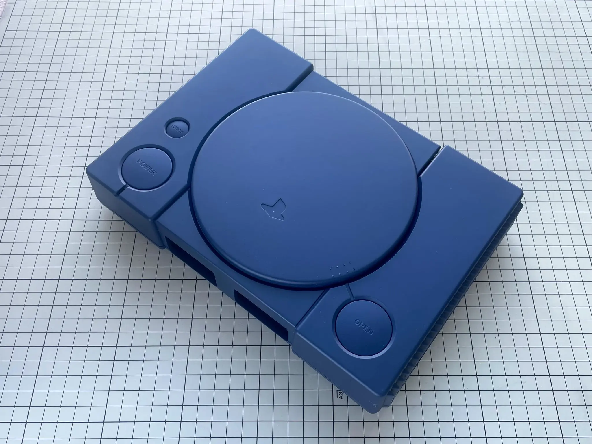 Playstation Replacement Shell - Opaque Midnight Blue