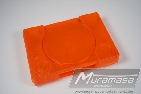 Playstation Replacement Shell - Translucent Orange