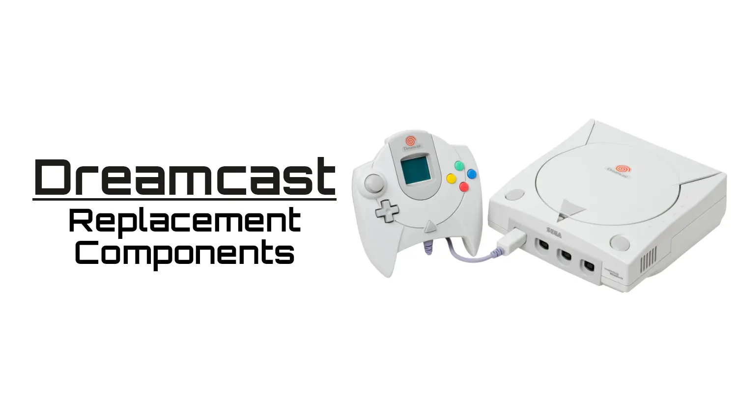 Sega Dreamcast Console and Accessories